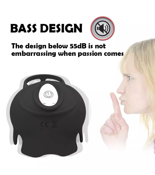 Wireless Remote Control Men Wearable Locking Ring Vibrators for Delayed Ejaculation