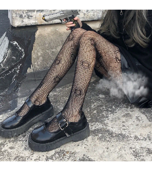 Ultra-Thin Sexy Black Pantyhose Spring Lace Female Anti-Hook Black Fishnet Stocking