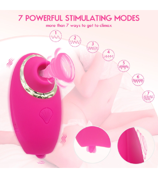 Vibrator Adult Sex Toys for Women - Sucking Vibrators Adult Toys, Sucking & Vibrating Rose Sex Toy Nipples Clitoral Stimulator Adult Toy
