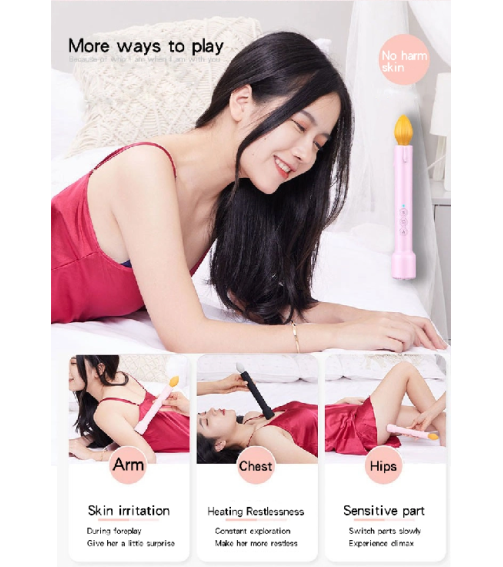 New Head Vibrator 7 Speed Discreet Sex Toy G-Spot Stimulation Waterproof Sex Toy Women