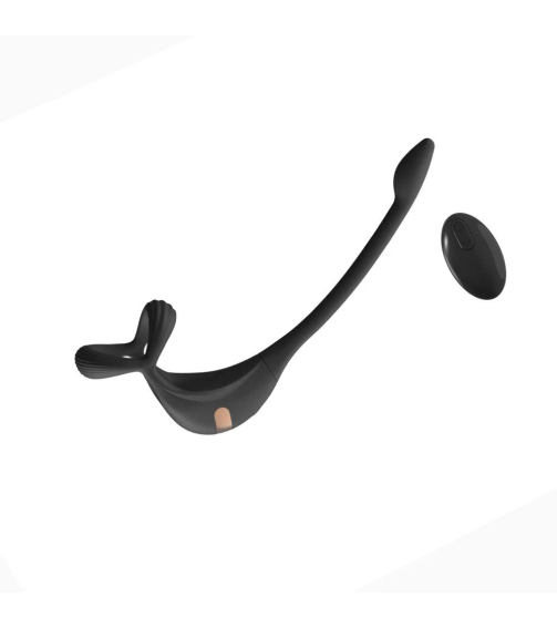 Vibrating Cock Ring Stimulator with Mini Bullet, Remote Control Anal Butt Plug Prostate Massager Penis Ring Male Vibrators for Men Pleasure Sex Toy for Adult