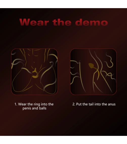 New Men′s Dildo Vibration Penile Ring Wireless Remote Control Sperm Lock Ring Men′s Vestibular Anal Plug Masturbation Device