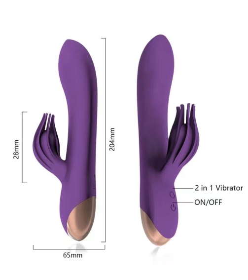 Red Tongue Stimulator Rabbit Vibrator Adult Sex Toys for G-Spot Clitoral Vibrator Wholesale Adult Toys Sex Yoy