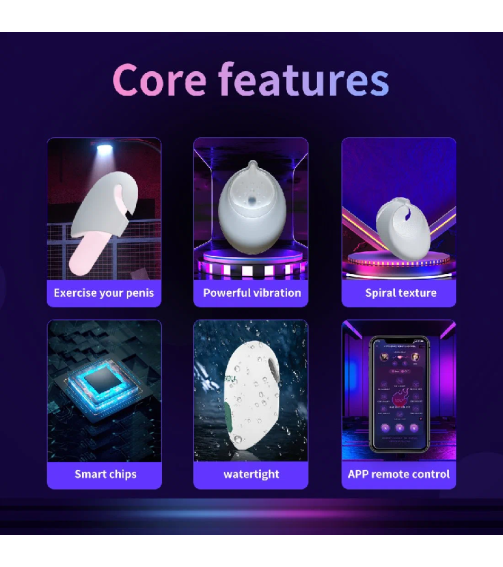 Male Masturbator APP Remote Control Male Lasting Exercise Male Sex Products
