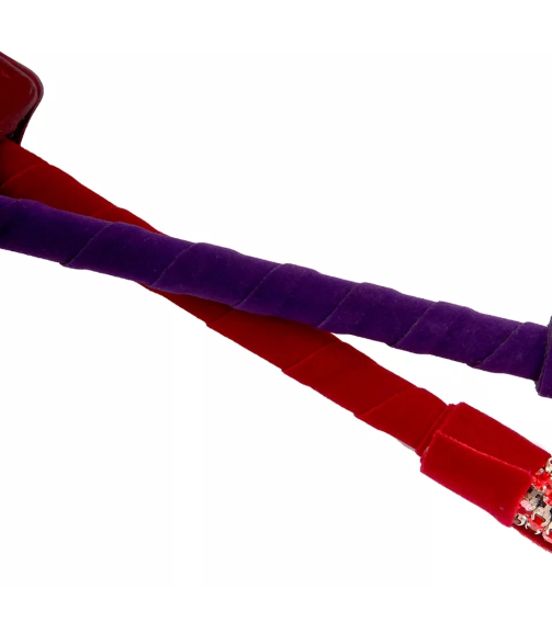 Butterfly Shaped Bdsm Bondage Spanking Paddle with Rhinestone Lash Leather Paddle Sex Toys for Couples