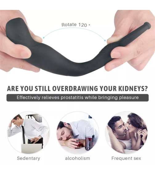 Silicone Remote Control Adult Anal Cock Penis Ring Sex Toys Vibrator for Men