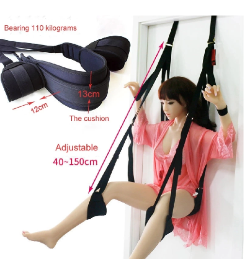 Sex Swing Bondage Sets Hanging Door Swing Chair Erotic Toy Bdsm Bundle Sex Furniture Fetish Slave