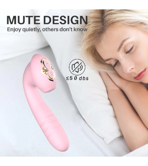 Sex Toy Cute Silicone Squirrel Shape Beating Clit Vibrator Sex Toy for Women
